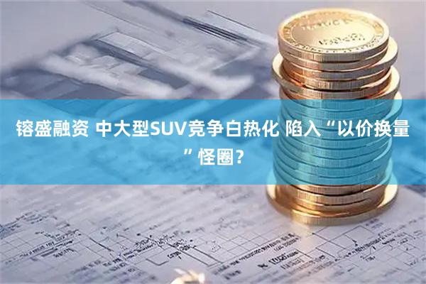 镕盛融资 中大型SUV竞争白热化 陷入“以价换量”怪圈？